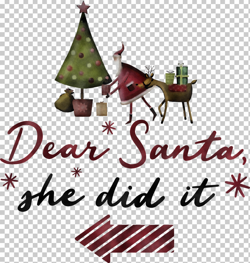 Dear Santa Santa Claus Christmas PNG, Clipart, Biology, Christmas, Christmas Day, Christmas Ornament, Christmas Ornament M Free PNG Download
