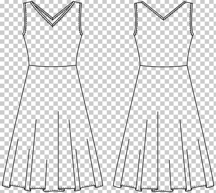 Dress /m/02csf Drawing Line Art Gown PNG, Clipart, Abdomen, Area, Artwork, Black, Black And White Free PNG Download