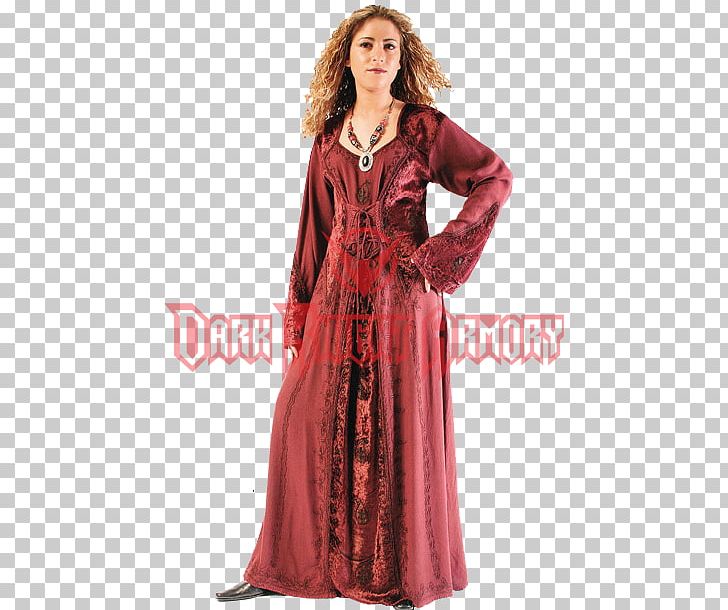 Late Middle Ages Dress Gown Clothing PNG, Clipart, Belt, Black, Clothing, Corset, Costume Free PNG Download
