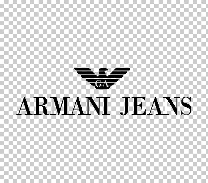 Armani Fashion Jeans Designer Clothing PNG, Clipart, Area, Armani, Armani Jeans, Armani Jeans Logo, Black Free PNG Download