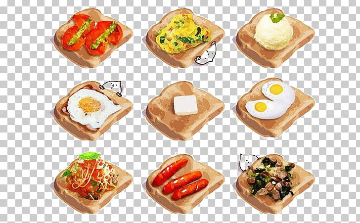 Toast Pixiv Jam Sandwich Food Illustration PNG, Clipart, Appetizer, Art, Avocado Toast, Bread, Bread Toast Free PNG Download