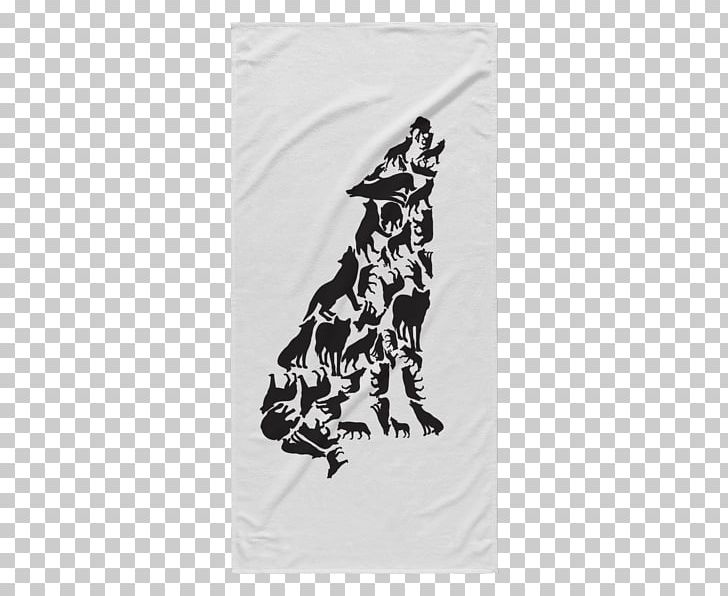 Gray Wolf Animal Towel Carnivora Textile PNG, Clipart, Animal, Black, Black And White, Blanket, Carnivora Free PNG Download
