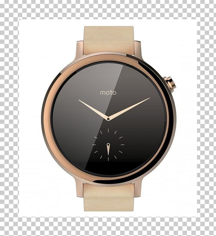Moto 360 (2nd Generation) Smartwatch Gold Motorola PNG, Clipart, Android, Brand, Brown, Gold, Google Play Music Free PNG Download