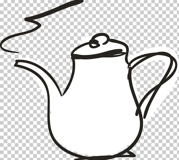 Tea Drawing PNG, Clipart, Animation, Area, Black And White, Boiling, Cafe Free PNG Download
