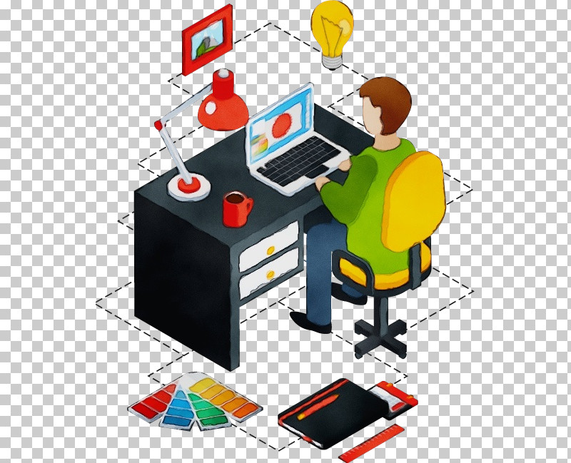 Desk Telecommuting Computer Chair Business PNG, Clipart, Business, Chair, Computer, Coworking, Desk Free PNG Download