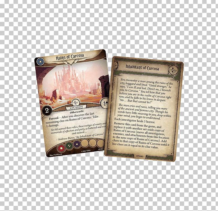 Arkham Horror: The Card Game Carcosa Horror Fiction PNG, Clipart, Arkham, Arkham Horror, Arkham Horror The Card Game, Board Game, Boardgamer Free PNG Download