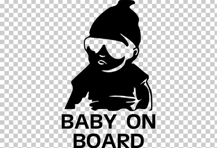 Decal Bumper Sticker Baby On Board PNG, Clipart, Artwork, Baby On Board, Black, Black And White, Boy Free PNG Download