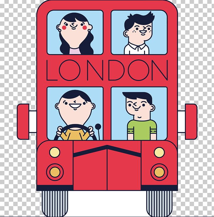 London Bus Illustration PNG, Clipart, Art, Automobile, Bus, Cartoon, City Free PNG Download