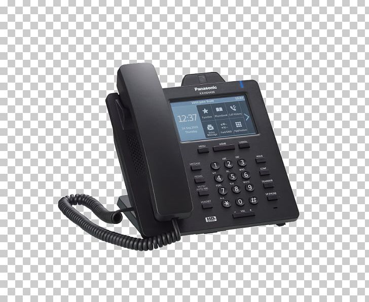VoIP Phone Panasonic KX-HDV330 Telephone Panasonic HDUBPNKXHDV430NE PNG, Clipart, Answering Machine, Business Telephone System, Communication, Corded Phone, Electronics Free PNG Download