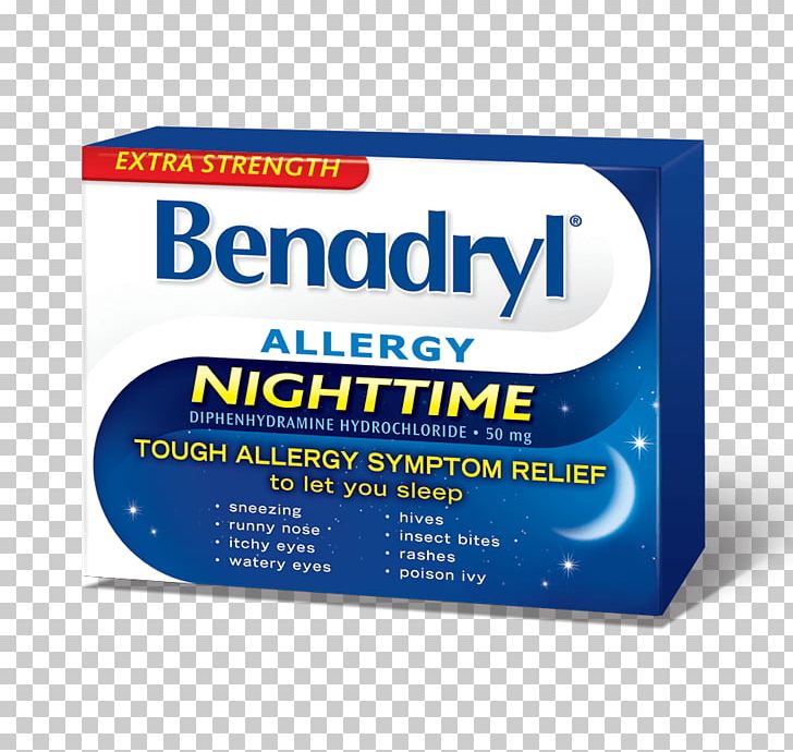 Canada Benadryl Brand Font Product PNG, Clipart, Benadryl, Brand, Canada, Night, Runny Nose Free PNG Download