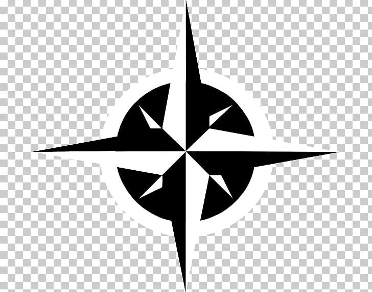 Compass Rose PNG, Clipart, Angle, Black And White, Cardinal Direction, Compass, Compass Rose Free PNG Download