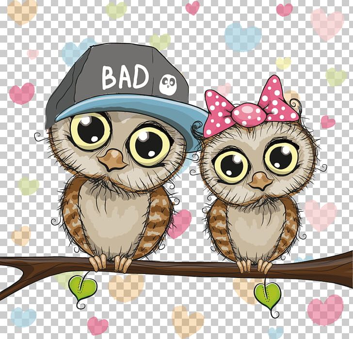 Owls In The Family Cartoon Illustration PNG, Clipart, Animal, Animals, Anime Character, Background, Bird Free PNG Download