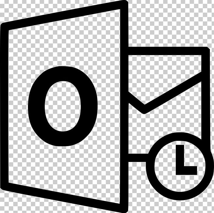 Outlook.com Microsoft Outlook Computer Icons Email PNG, Clipart, Angle, Area, Black, Brand, Computer Icons Free PNG Download