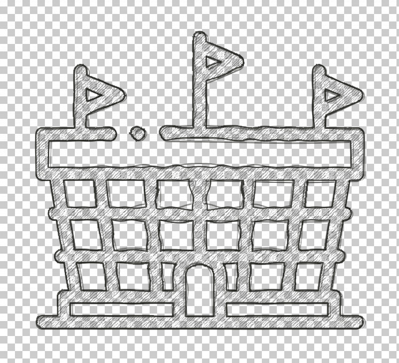 Urban Building Icon Stadium Icon PNG, Clipart, Black, Black And White, Car, Cookware And Bakeware, Geometry Free PNG Download