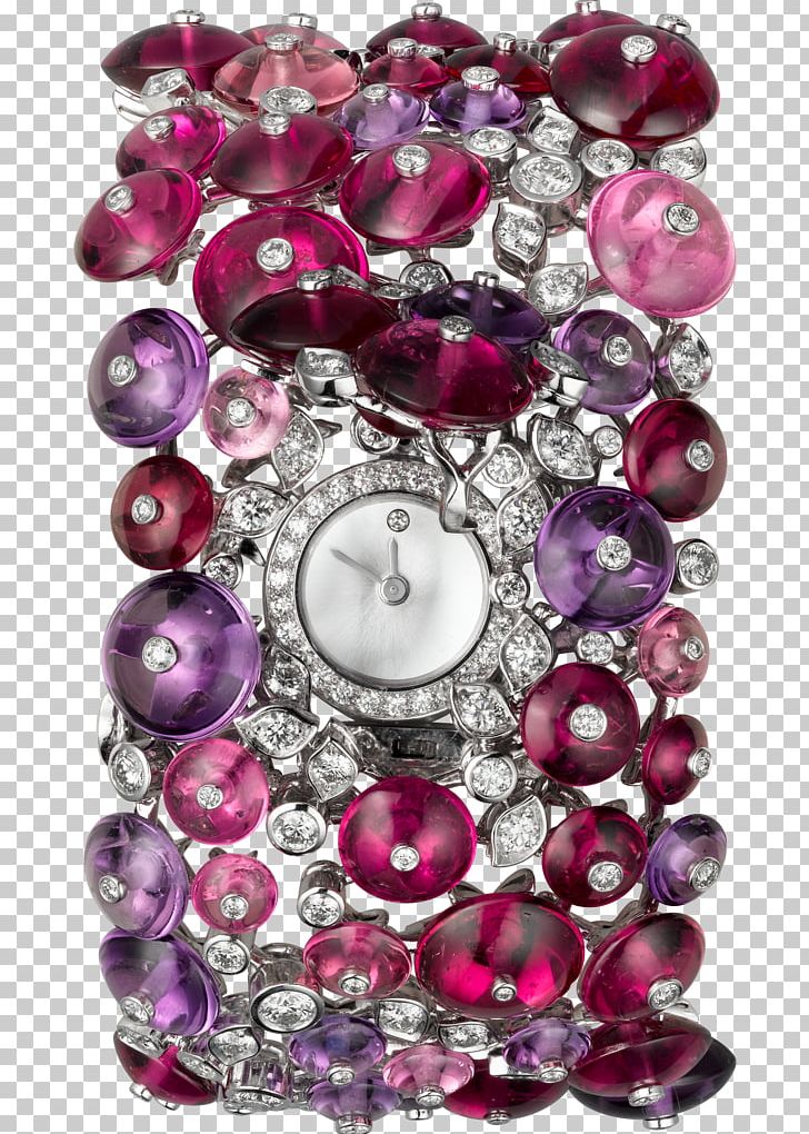 Cartier Jewellery Watch Clock Amethyst PNG, Clipart, Amethyst, Bitxi, Body Jewelry, Bracelet, Brooch Free PNG Download