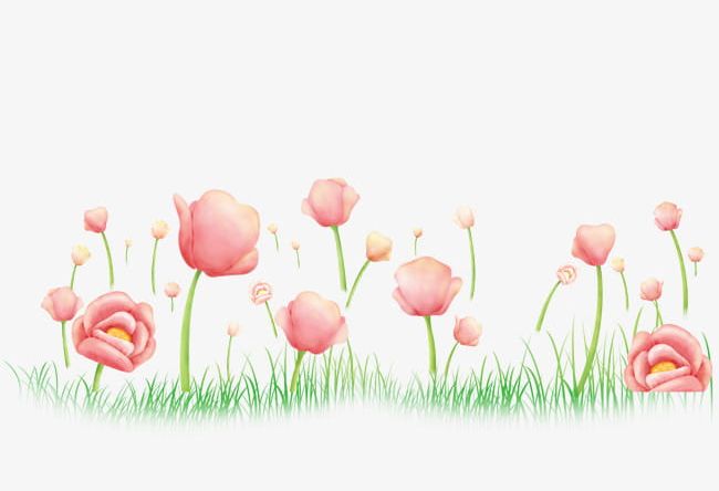 Dreamy Pink Flowers PNG, Clipart, Air, Beautiful, Breath, Cartoon, Cartoon Flowers Free PNG Download
