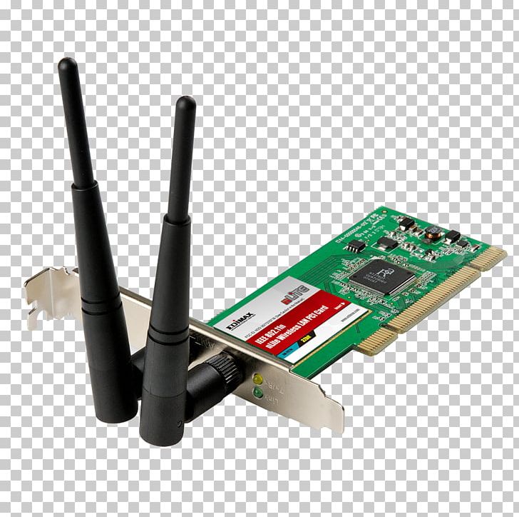 Wireless Network Interface Controller Network Cards & Adapters Conventional PCI Wireless LAN IEEE 802.11 PNG, Clipart, Adapter, Computer, Computer Network, Conventional Pci, Edimax Free PNG Download