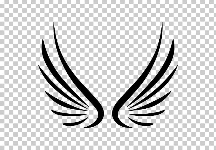 Logo Wing Computer Icons PNG, Clipart, Beak, Bird, Black And White, Computer Icons, Feather Free PNG Download