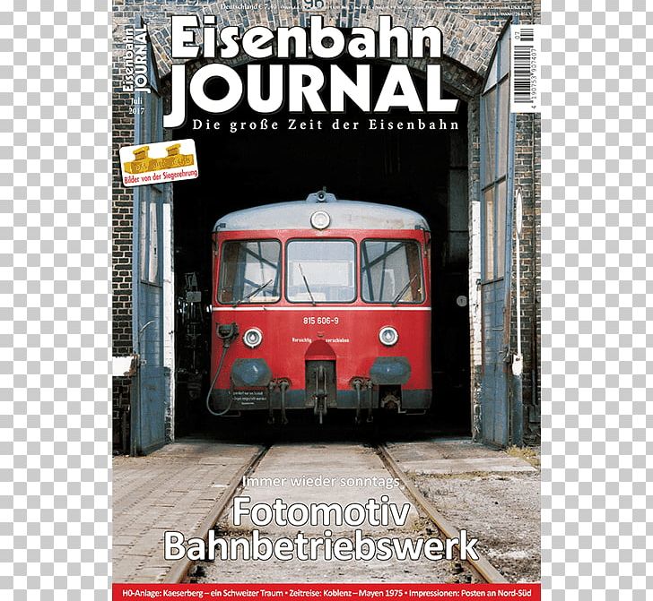 Rail Transport Railroad Car Train Trolley Railway PNG, Clipart, Eisenbahn, Journal, Locomotive, Magazine, Mode Of Transport Free PNG Download