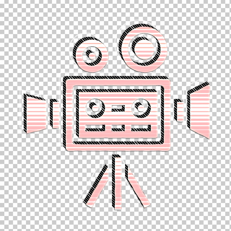 Photography Icon Cinema Camera Icon PNG, Clipart, Cinema Camera Icon, Line, Photography Icon, Pink, Technology Free PNG Download