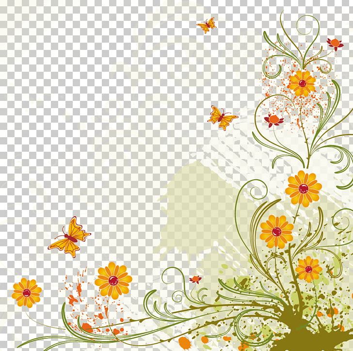 Butterfly Flower PNG, Clipart, Border, Border Frame, Butterflies And Moths, Butterfly, Certificate Border Free PNG Download