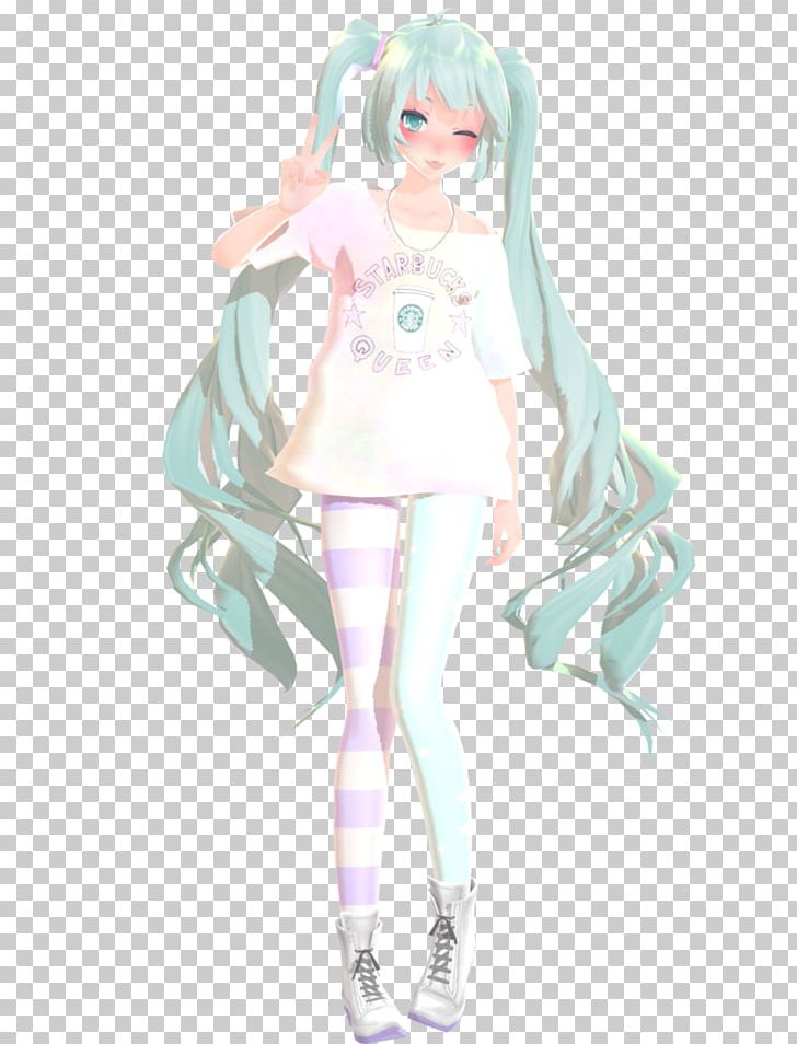 Hatsune Miku MikuMikuDance Character Vocaloid PNG, Clipart, Art, Brown Hair, Character, Deviantart, Doll Free PNG Download