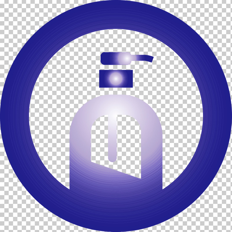 Blue Violet Electric Blue Symbol Circle PNG, Clipart, Blue, Circle, Electric Blue, Hand Washing And Disinfection Liquid Bottle, Logo Free PNG Download