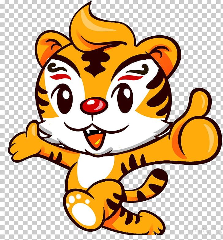 Tiger Cartoon Whiskers Cat PNG, Clipart, Animals, Animation, Art, Big Cats, Carnivoran Free PNG Download