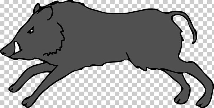 Wild Boar Open Graphics PNG, Clipart, Black, Black And White, Boar, Byte, Carnivoran Free PNG Download