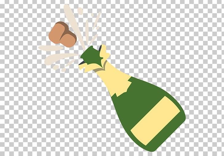 Emoji Champagne Drink Fizz Bottle PNG, Clipart, Beak, Bottle, Champagne, Champagne Glass, Cork Free PNG Download