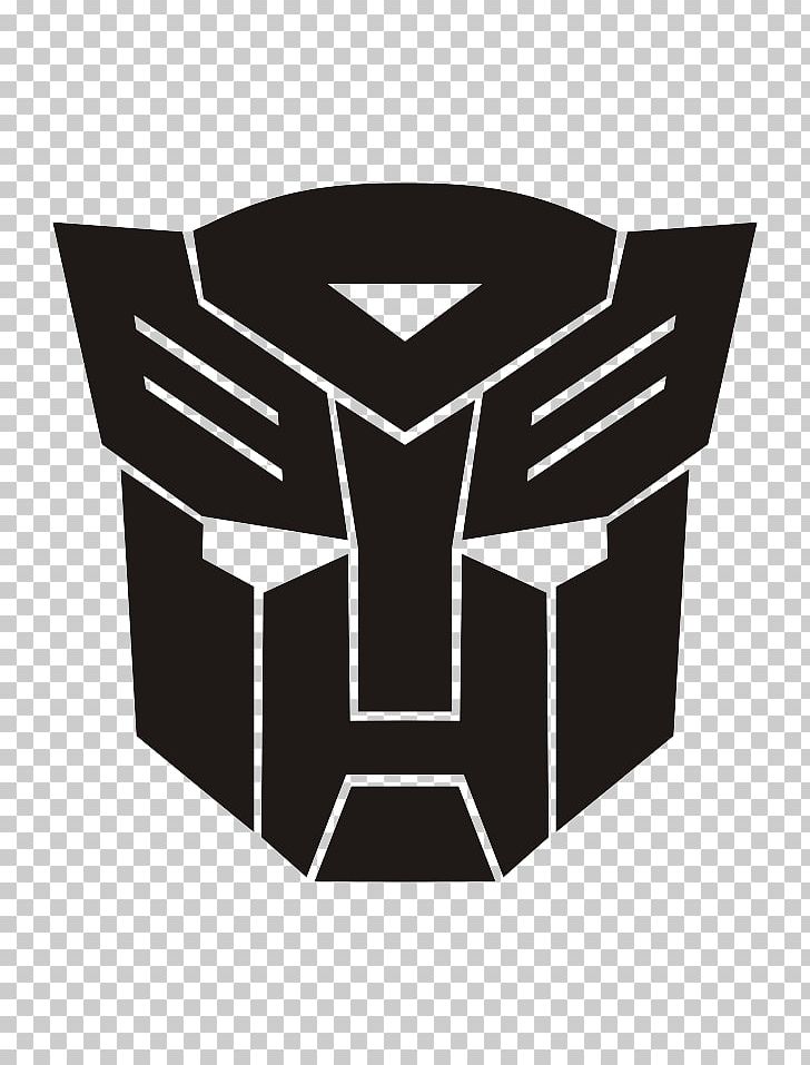 Transformers: The Game Autobot Optimus Prime Logo PNG, Clipart, Angle, Autobot, Black And White, Brand, Cdr Free PNG Download