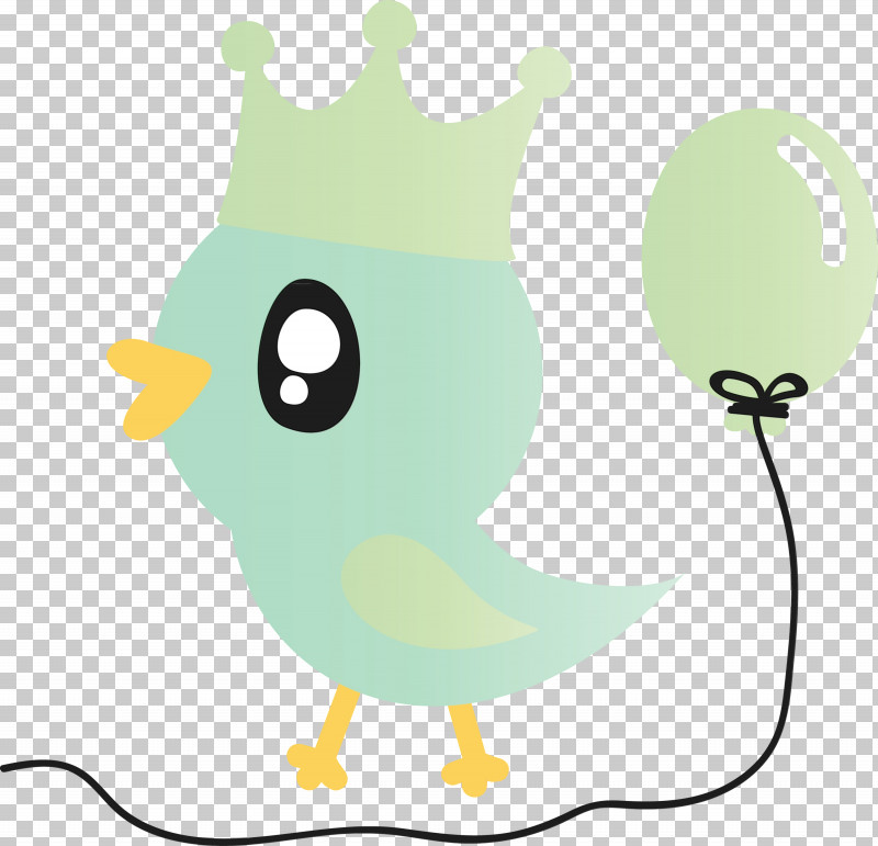 Green Cartoon Bird Tail PNG, Clipart, Bird, Cartoon, Cartoon Bird, Cute Bird, Green Free PNG Download