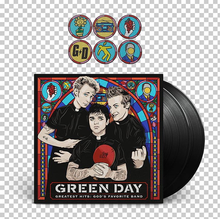 Greatest Hits: God's Favourite Band Green Day Phonograph Record LP Record Reprise Records PNG, Clipart, Album, Basket Case, Brain Stew Jaded, Carryed Fire, Dookie Free PNG Download