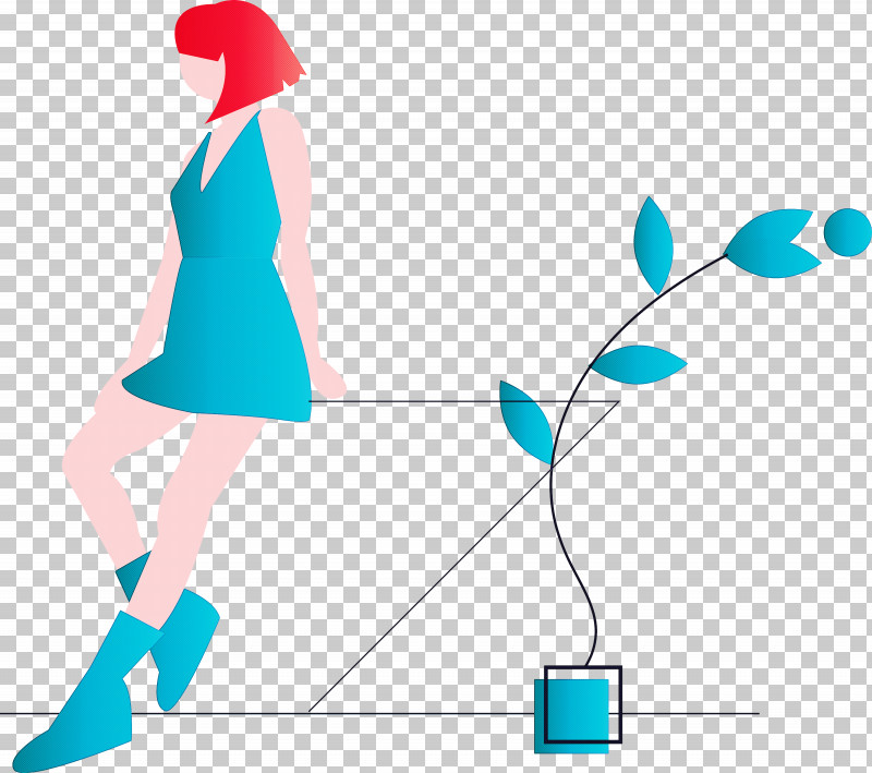 Modern Girl PNG, Clipart, Electric Blue, Modern Girl, Teal, Turquoise Free PNG Download