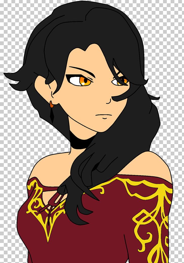 Cinder Fall Pyrrha Nikos Drawing PNG, Clipart, Anime, Arm, Art, Black Hair, Brown Hair Free PNG Download