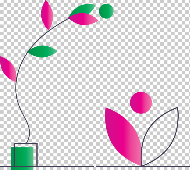 Pink Line Line Art Plant Magenta PNG, Clipart, Circle, Flower, Line, Line Art, Magenta Free PNG Download