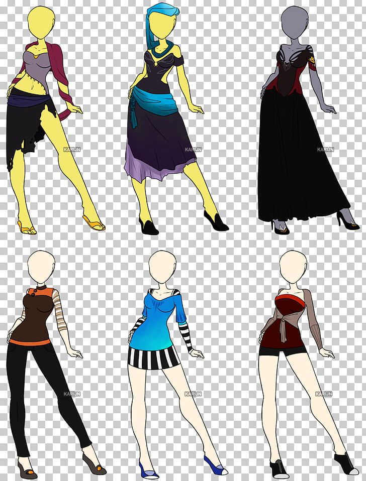 Dress Design Clothing Illustration Art PNG, Clipart, Anime, Arm, Art, Cartoon, Clothing Free PNG Download