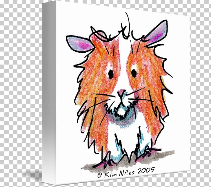 Whiskers Guinea Pig Drawing PNG, Clipart, Animals, Art, Canvas, Canvas Print, Caricature Free PNG Download