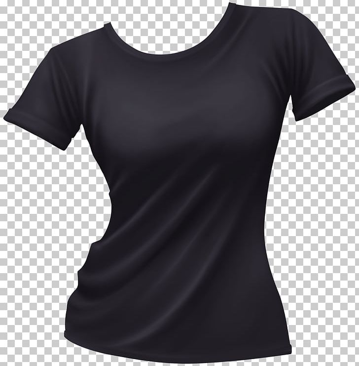 T-shirt Top Clothing PNG, Clipart, Active Shirt, Angle, Black, Blouse, Bodysuits Unitards Free PNG Download