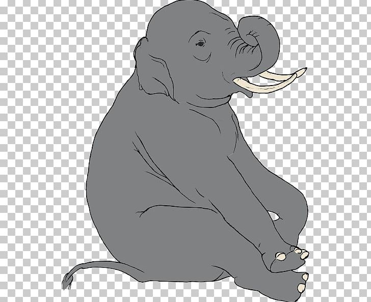 Indian Elephant Animation PNG, Clipart, Animated Elephant, Animation, Asian Elephant, Black And White, Carnivoran Free PNG Download