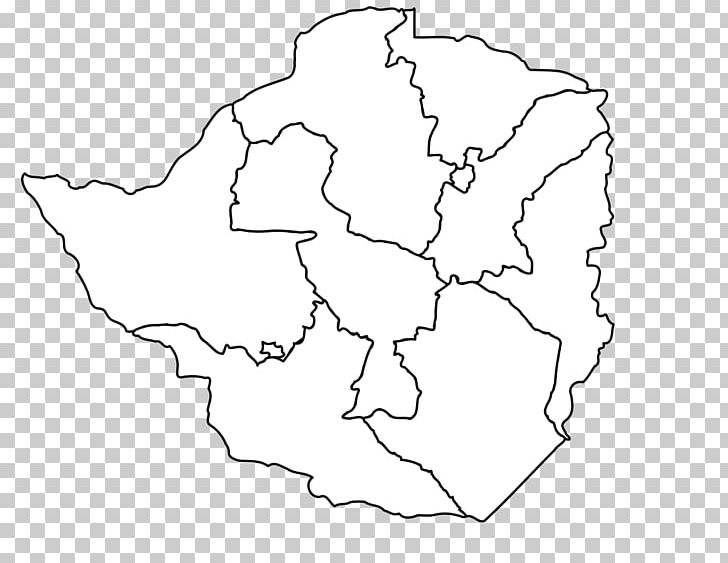 Provinces Of Zimbabwe Blank Map Flag Of Zimbabwe Wikipedia PNG, Clipart, Administrative Division, Angle, Area, Black And White, Blank Map Free PNG Download