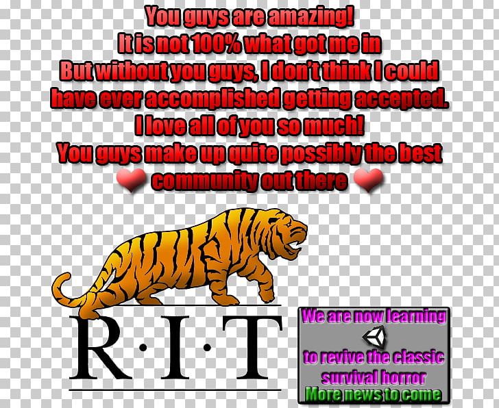 National Technical Institute For The Deaf RIT Part-time And Graduate Enrollment Services Imagine RIT Festival RIT Tigers Résumé PNG, Clipart, Big Cats, Carnivoran, Cat Like Mammal, Cover Letter, Experience Free PNG Download