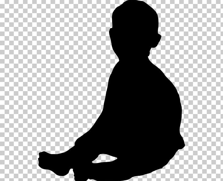 Silhouette Infant PNG, Clipart, Animals, Arm, Baby, Background, Black And White Free PNG Download