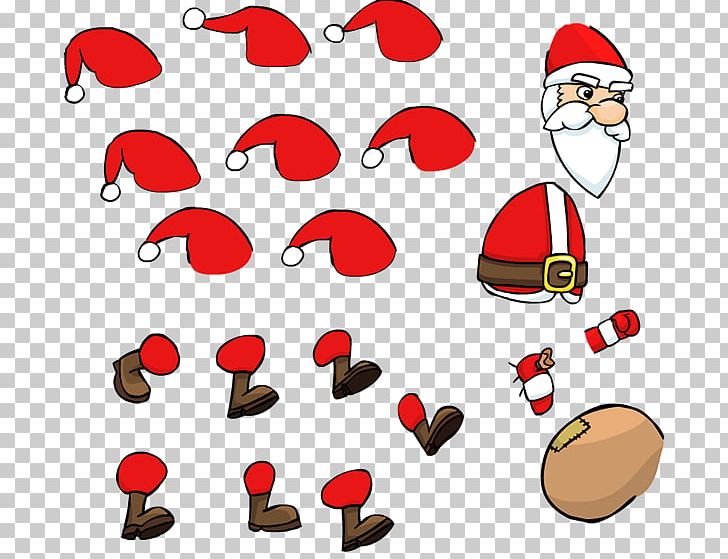 Santa Claus Cartoon PNG, Clipart, Area, Artwork, Cartoon, Fictional Character, Heart Free PNG Download