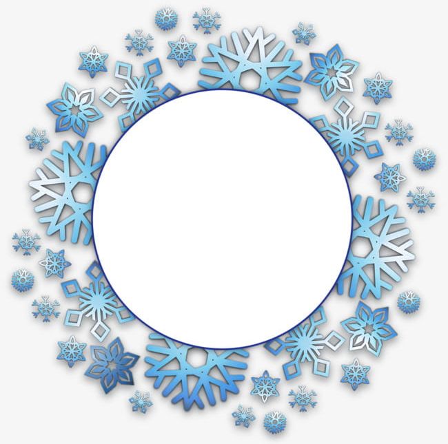 Snowflake Border PNG, Clipart, Border Clipart, Celebration, Christmas, Decoration, Snow Free PNG Download