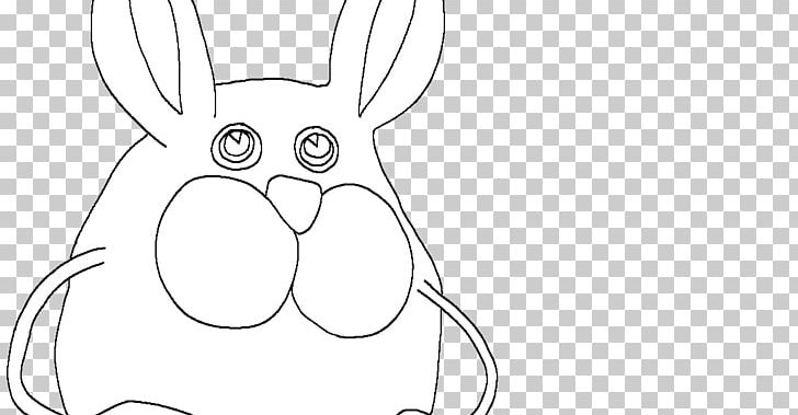 Domestic Rabbit Hare Easter Bunny Sketch PNG, Clipart, Animals, Area, Artwork, Black And White, Cartoon Free PNG Download