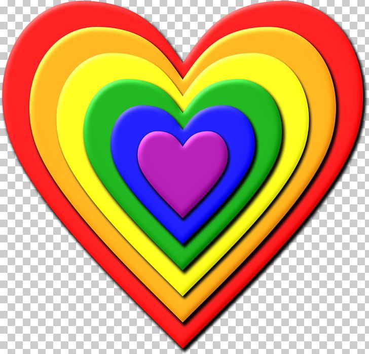 Rainbow Heart PNG, Clipart, Circle, Clip Art, Color, Computer Icons, Desktop Wallpaper Free PNG Download