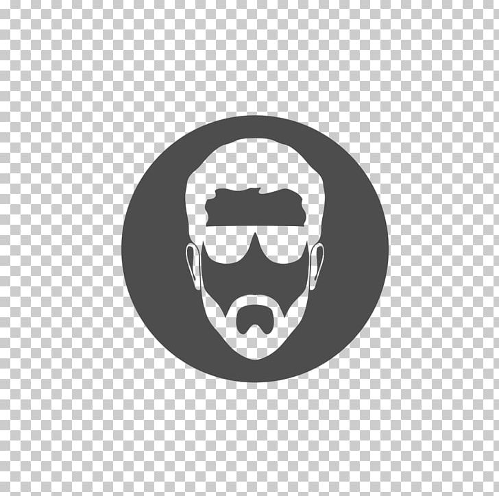 Logo Face Brand PNG, Clipart, Beard, Bearded Man, Black And White, Brand, Circle Free PNG Download