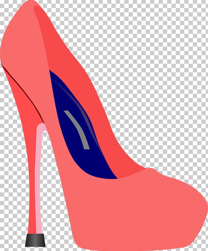 High-heeled Footwear Red Shoe Pink PNG, Clipart, Accessories, Blue, Color, Drawing, Euclidean Vector Free PNG Download