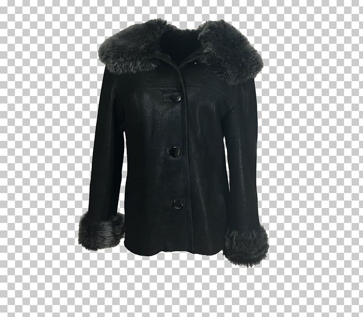 T-shirt Fur Clothing Leather Jacket PNG, Clipart, Black, Clothing, Coat, Fake Fur, Fur Free PNG Download